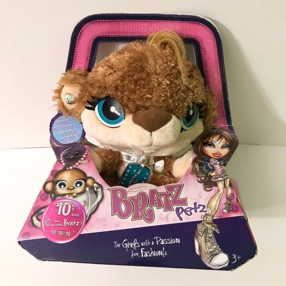 Bratz Petz Stuffed Animal Plush Monkey Jinxy Damaged Box
